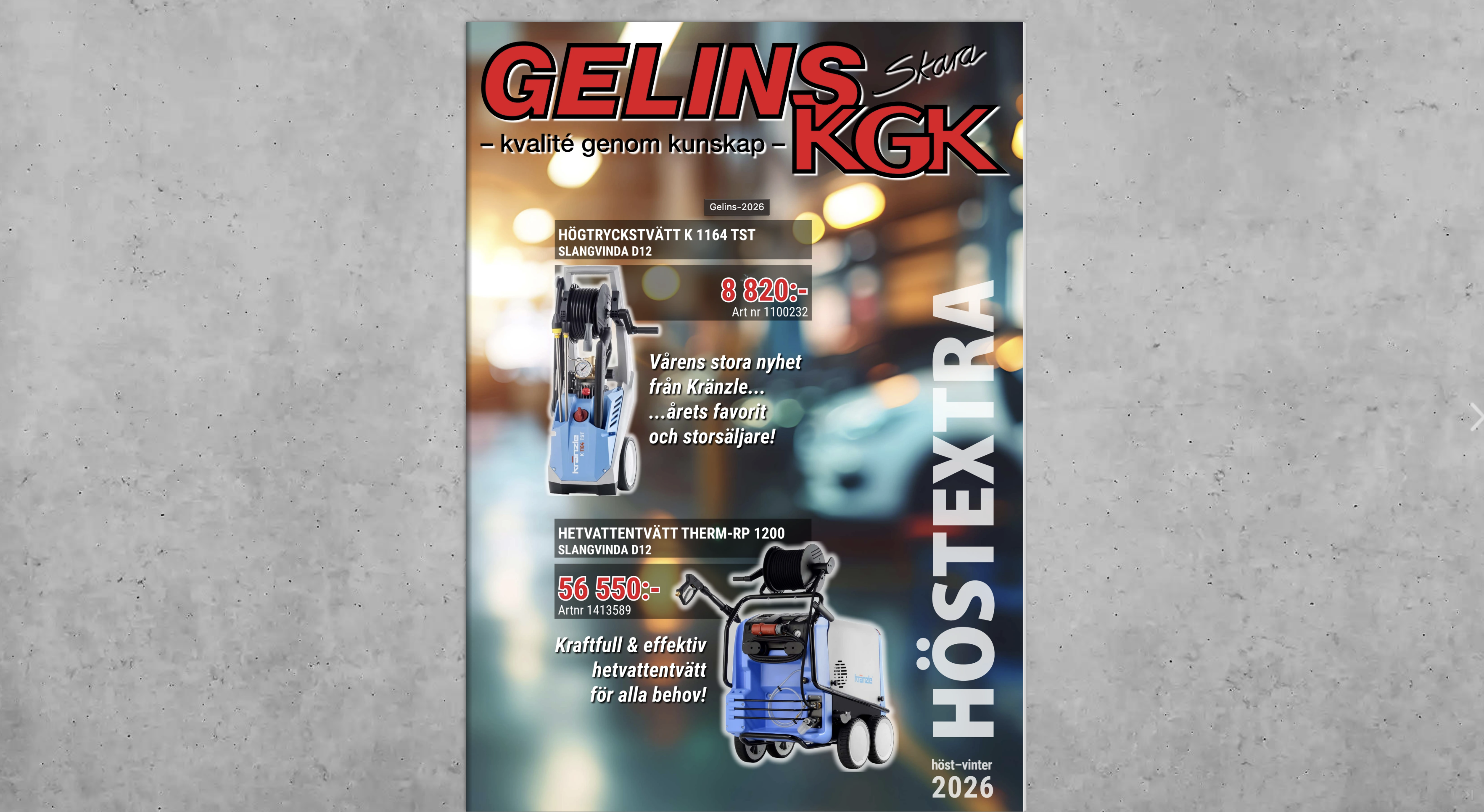 GELINS HÖSEXTRA
